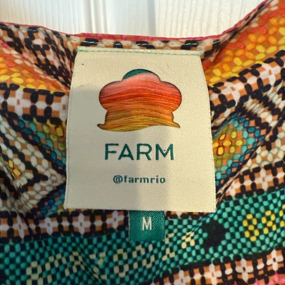 FARM Colorful Geometric Pattern Dress - Picture 2 of 7